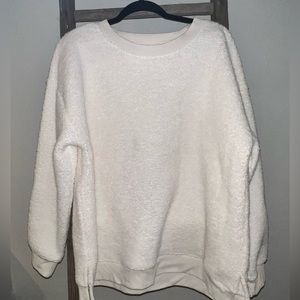 Faux Sherpa Sweatshirt